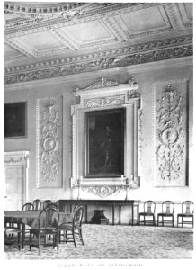 In English Homes Vol 3 Wentworth Woodhouse Yorkshire north wall of dining room 31295005735708 0446