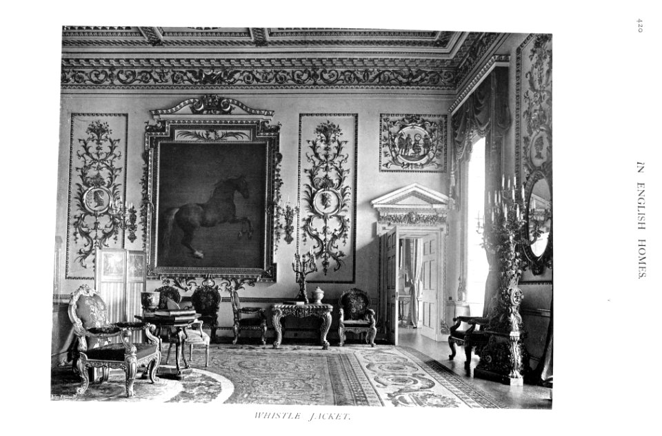 In English Homes Vol 3 Wentworth Woodhouse Yorkshire whistle jacket 31295005735708 0443
