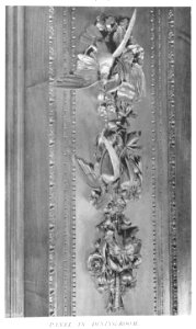 In English Homes Vol 3 Badminton House Gloucestershire panel in dining room 31295005735708 0259