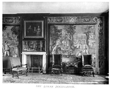 In English Homes Vol 3 Boughton House Northamptonshire the lower dining room 31295005735708 0223