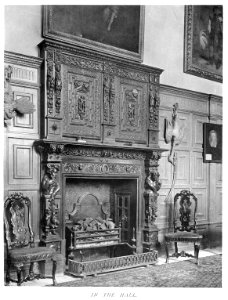 In English Homes Vol 3 Deene Park Northamptonshire in the hall 31295005735708 0088