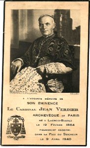 In memoriam cardinal Verdier