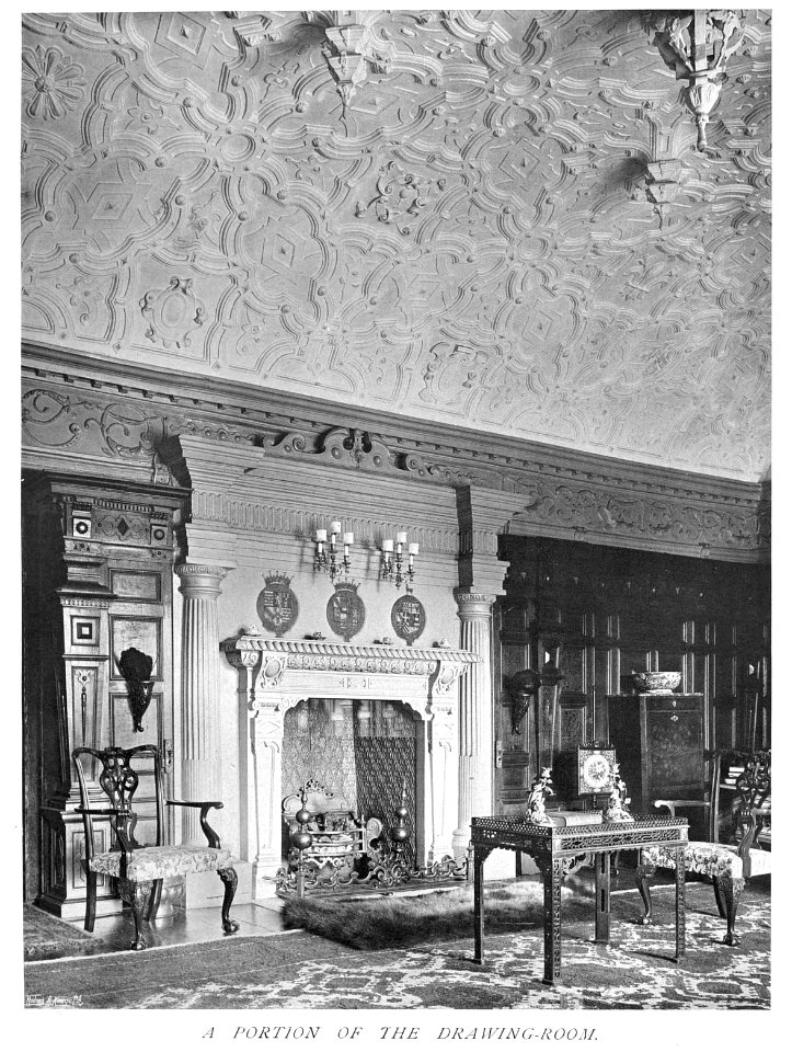 In English Homes Vol 3 Dorfold Hall Cheshire a portion of the drawing room 31295005735708 0042
