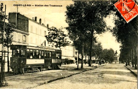 INCONNU - CHOISY-LE-ROY - Station des Tramways