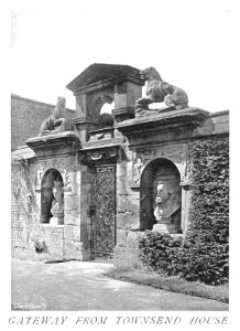 In English Homes Vol 3 Dorfold Hall Cheshire gateway from Townsend House 31295005735708 0041