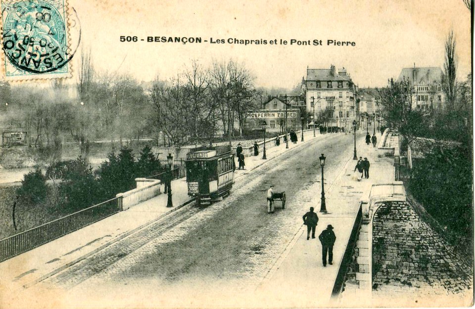 INCONNU 506 - BESANCON - Les Chaprais et le Pont St Pierre
