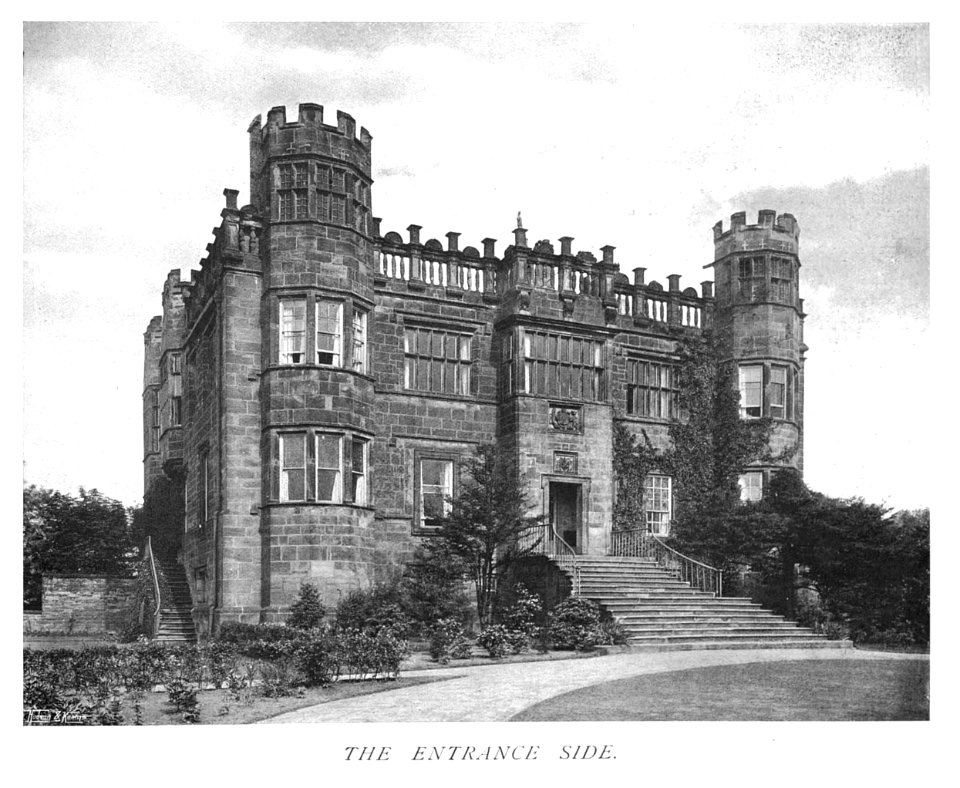 In English Homes Vol 3 Heath Old Hall Yorkshire the entrance side 31295005735708 0067