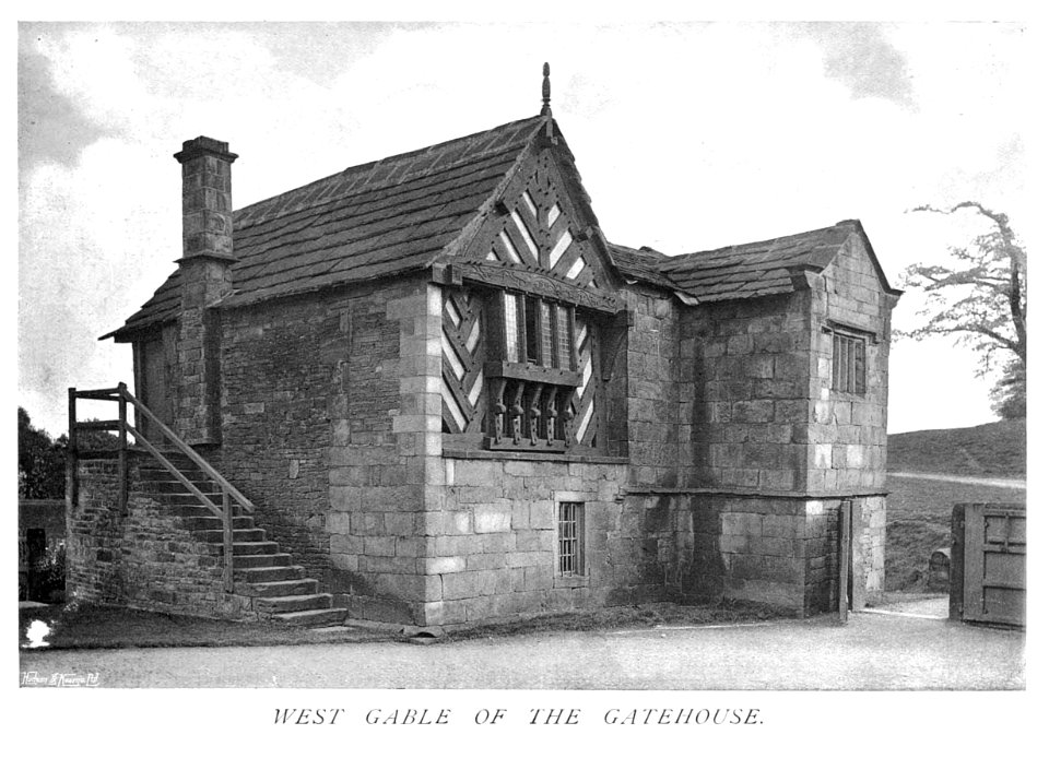 In English Homes Vol 3 Kirklees Park Yorkshire west gable of the gatehouse 31295005735708 0066