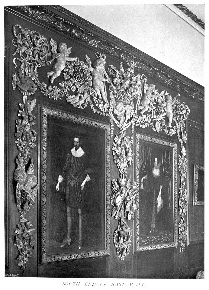 In English Homes Vol 3 Petworth House Sussex south end of east wall 31295005735708 0233