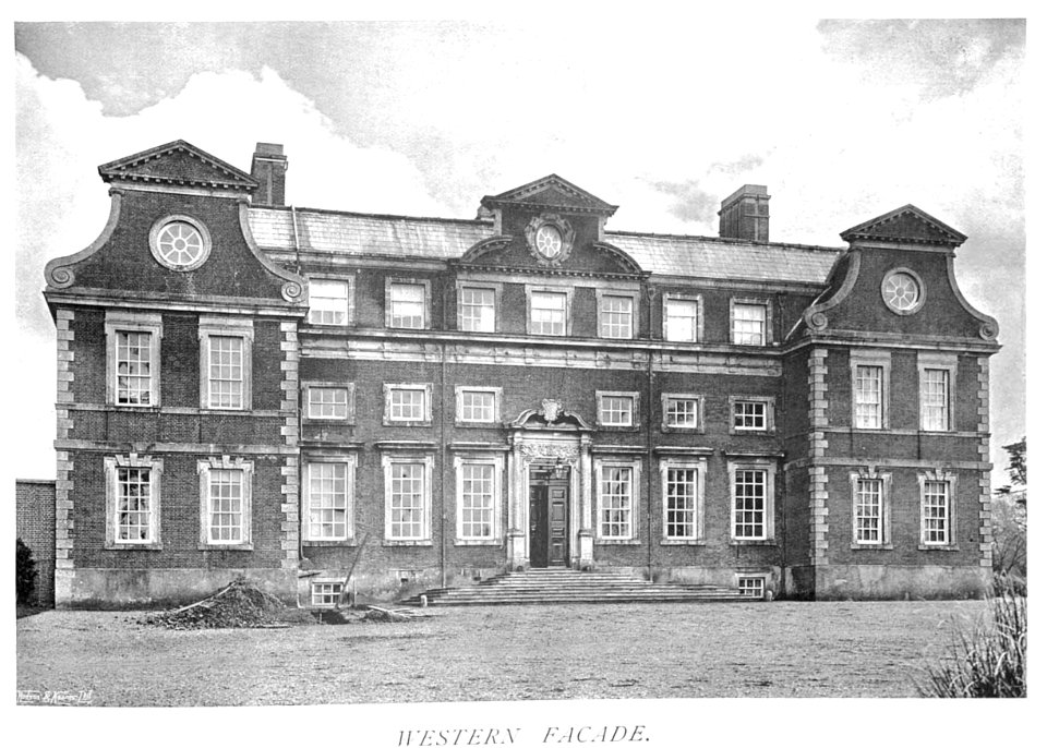 In English Homes Vol 3 Rainham Hall Norfolk western facade 31295005735708 0143