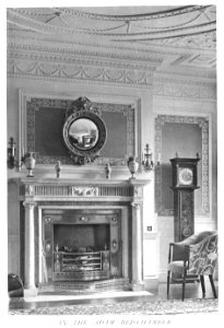 In English Homes Vol 3 Rushton Hall Northamptonshire in the Adam bedchamber 31295005735708 0122