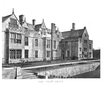 In English Homes Vol 3 Rushton Hall Northamptonshire the west front 31295005735708 0109