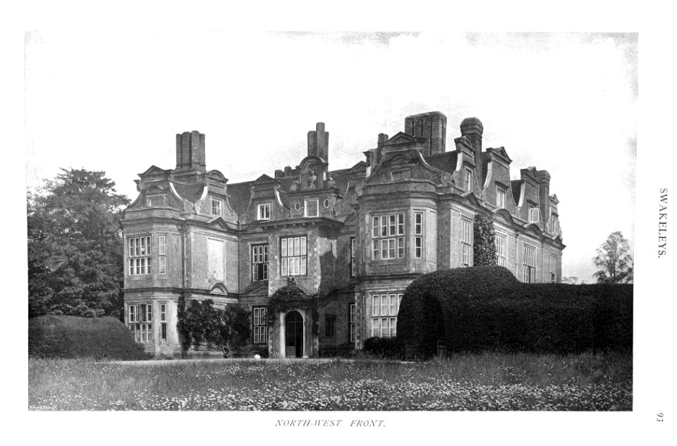 In English Homes Vol 3 Swakeley's Middlesex north-west front 31295005735708 0126
