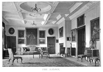 In English Homes Vol 3 Swakeley's Middlesex the saloon 31295005735708 0129