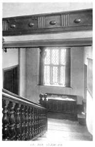 In English Homes Vol 3 The Castle House Deddington on the staircase 31295005735708 0078