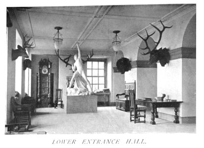 In English Homes Vol 3 Wentworth Woodhouse Yorkshire lower entrance hall 31295005735708 0449
