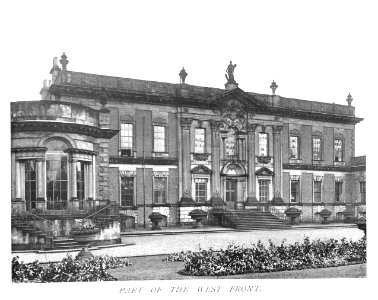 In English Homes Vol 3 Wentworth Woodhouse Yorkshire part of the west front 31295005735708 0438