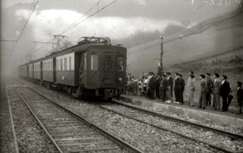 Inauguración de la estación Itsasondo (3 de 4) - Fondo Car-Kutxa Fototeka
