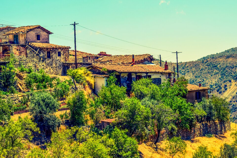 Architecture traditional troodos