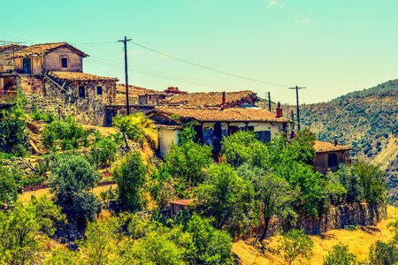 Architecture traditional troodos