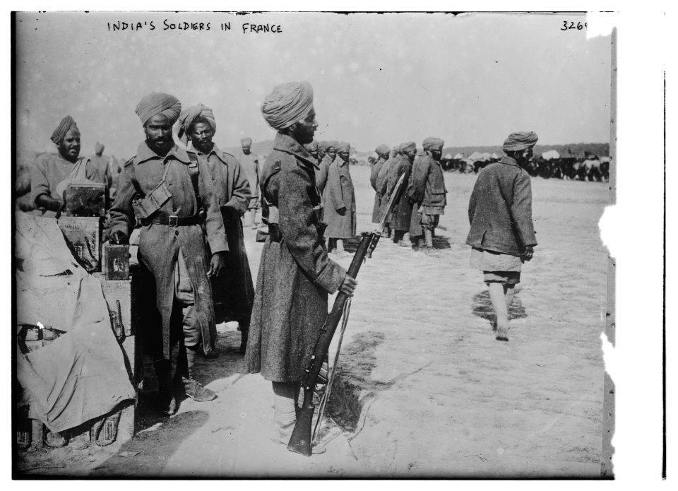 India's soldiers in France LCCN2014697840
