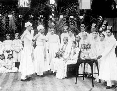 India, A Hindoo (i.e., Hindu) wedding LCCN2016820987 (cropped)