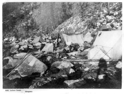 Indian camp, Skaguay LCCN2004672221