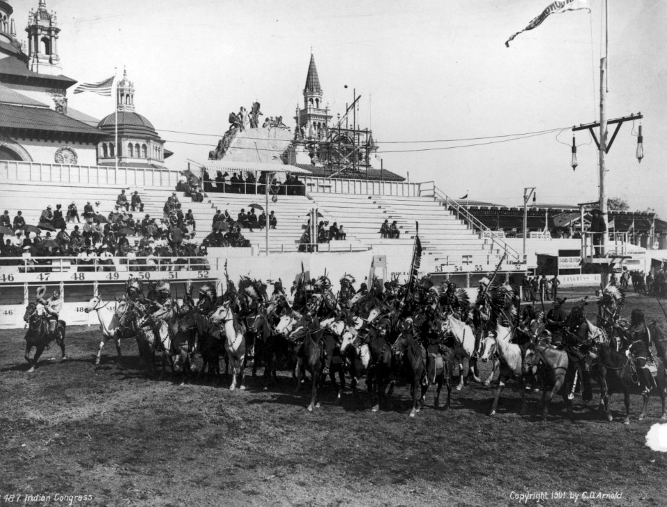 Indian congress wild west show c1901