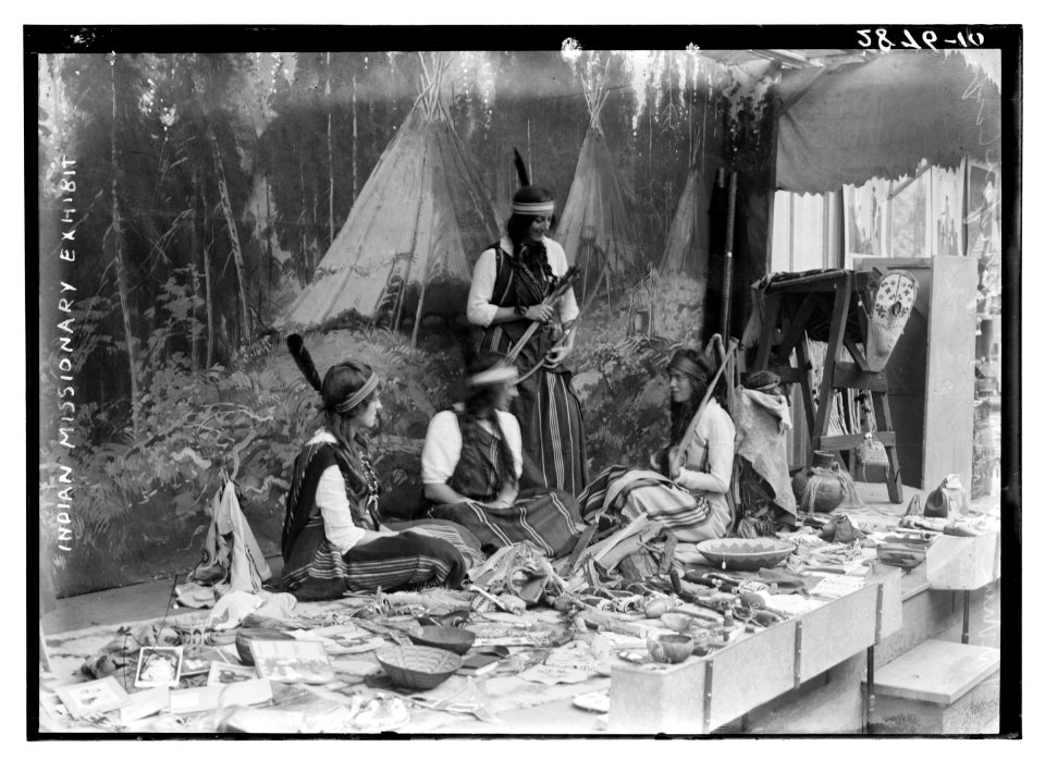 Indian Missionary Exhibit LCCN2014694558