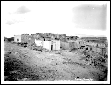 Indian pueblo of Laguna (San Jose de Laguna), New Mexico, ca.1900 (CHS-4721) photo