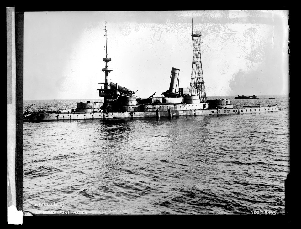 Indiana (battleship) LCCN2016823480