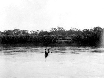 Indianer i kanot. Sydamerika. Bolivia - SMVK - 005559