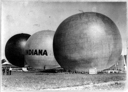 Indianapolis balloon race, 1909 LCCN2002706237