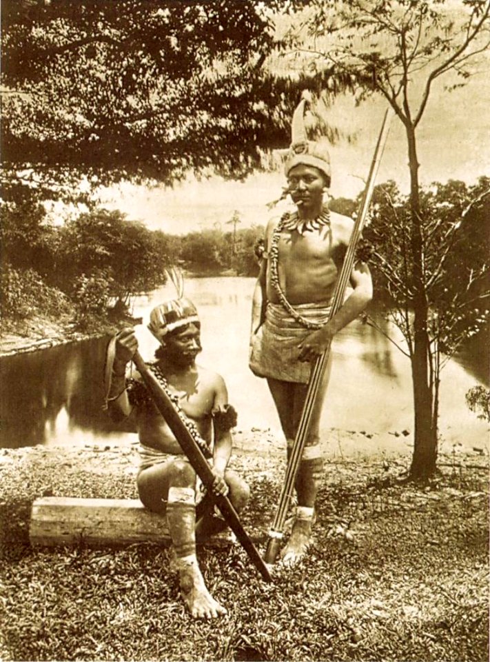 Indians river japura amazone 1865