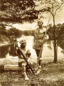 Indians river japura amazone 1865