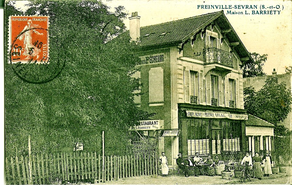INCONNU - FREIVILLE-SEVRAN - Maison L. Barriéty