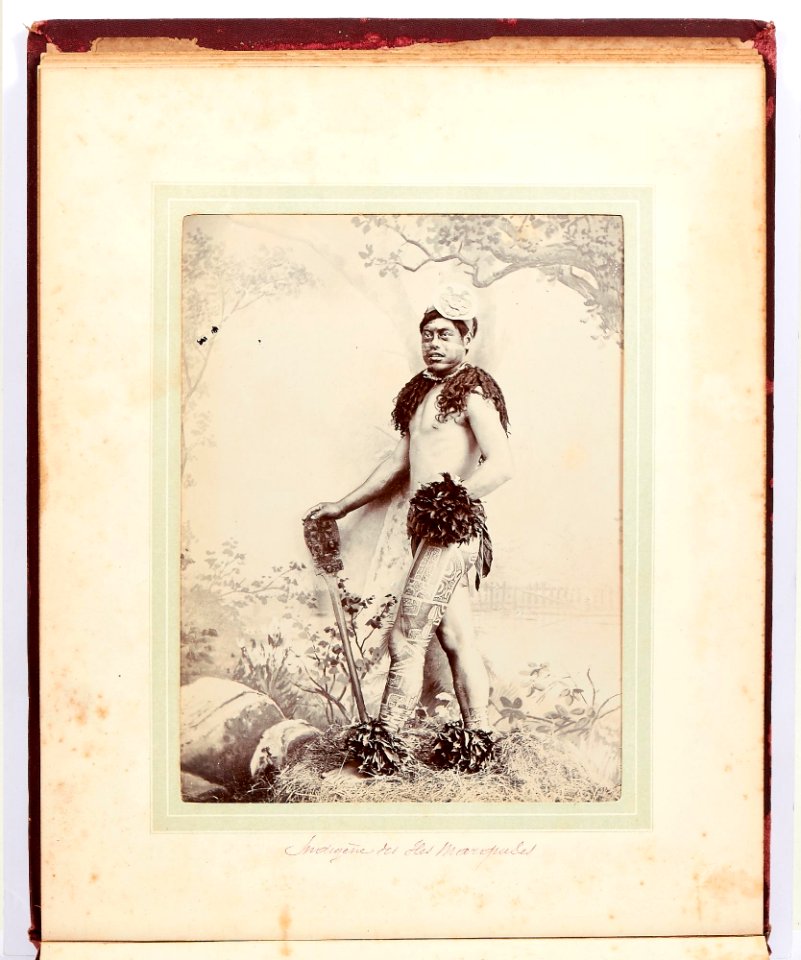 Indigene des iles Marquises, 1887-1888