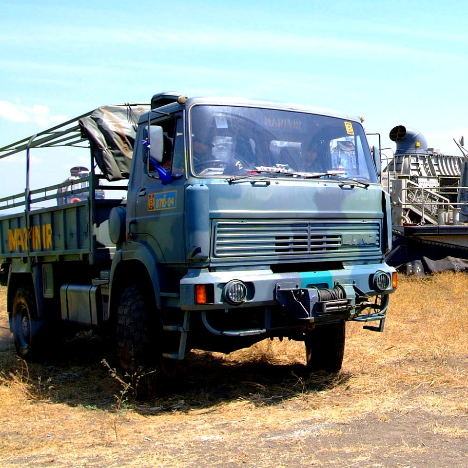 Indonesian Marine LIAZ truck