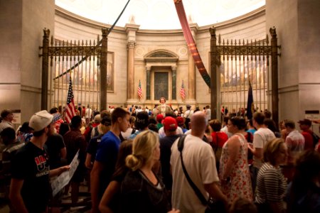 Independence Day Celebration on the Fourth of july at the National Archives (35041205554) photo