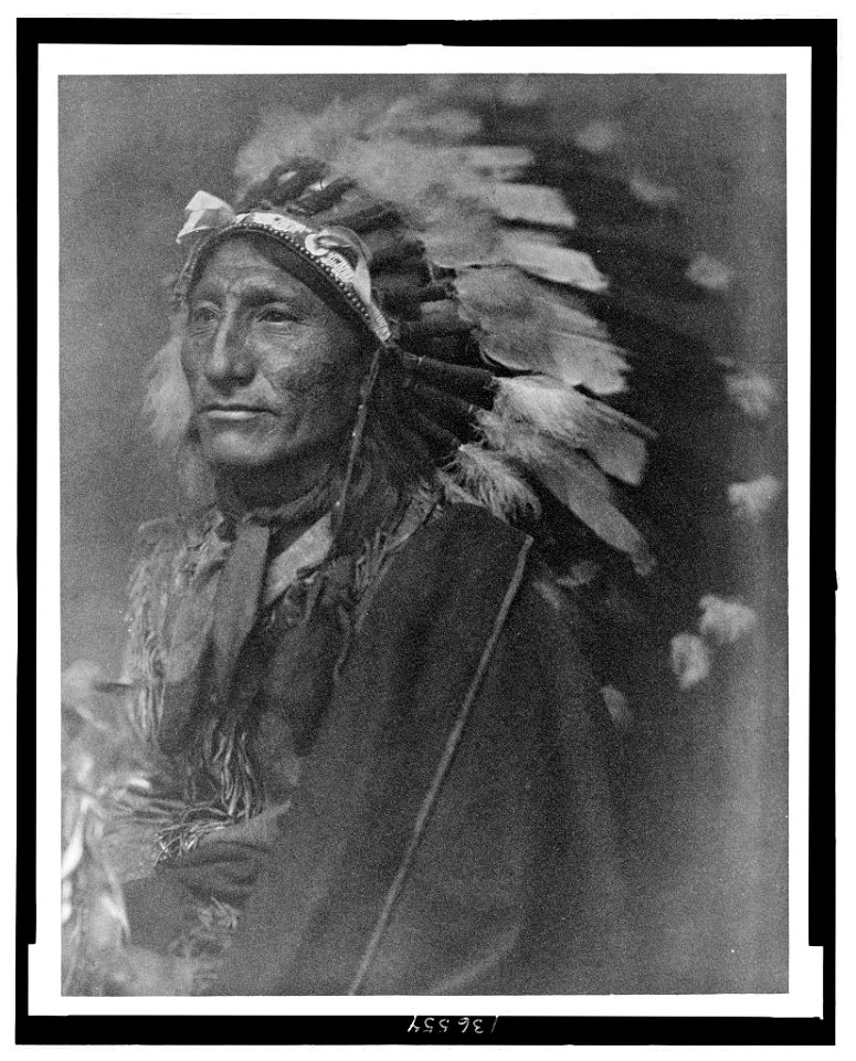 Indian chief - by Gertrude Käsebier. LCCN2006680191