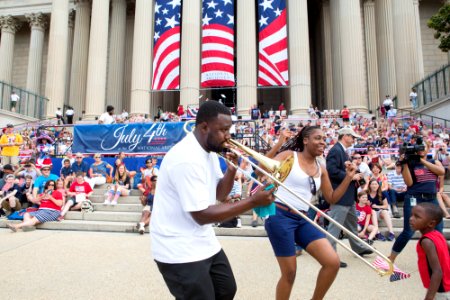 Independence Day Celebration on the Fourth of july at the National Archives (35839825276) photo