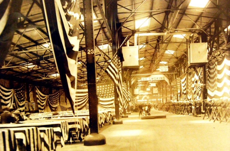 Indoor memorial service, Brooklyn Navy Yard, New York City, New York (26682070024)