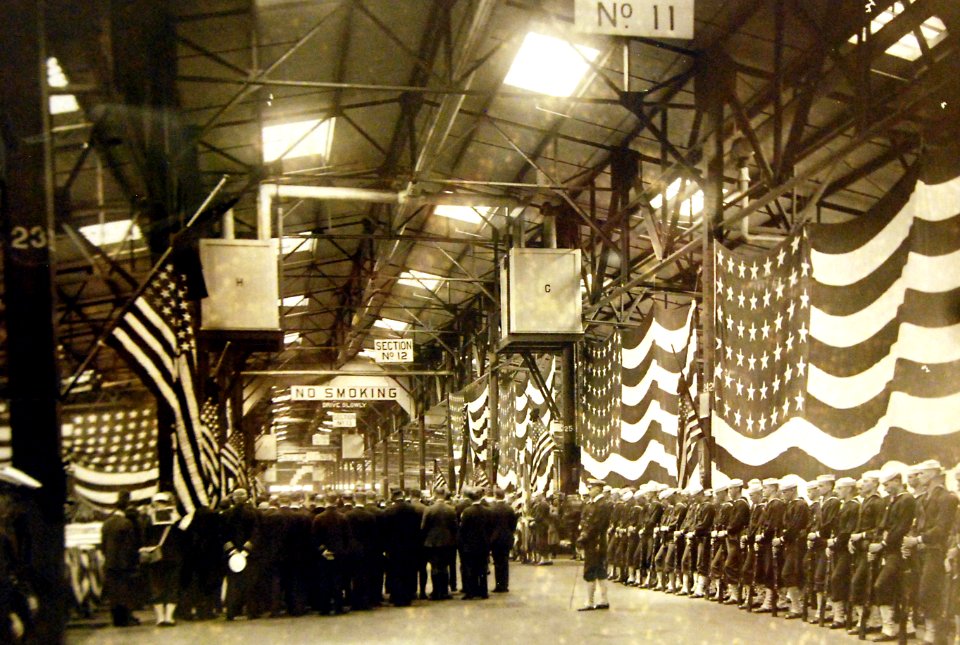 Indoor Memorial Services, Brooklyn Navy Yard, New York City, New York (27192546502)