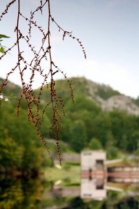 Romantic travel landscape