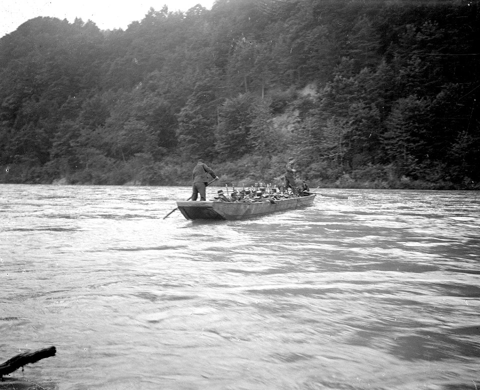 Infanterie Aare mit Pontons - CH-BAR - 3236382