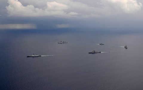 Indian Navy Blue Water