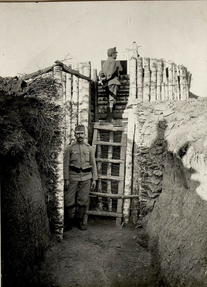 Infanterie Beobachtungsstand. Aufgenommen am 5.IV.1916.Inf.Rgt.Nr.65. (BildID 15536842)