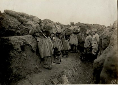 Infanterie Kampfstellung des I.R. 48 nördl. Opatovice. (BildID 15539593)