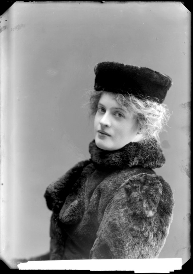 Ingeborg Hagman, porträtt - SMV - GH003