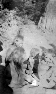 Indiangrupp. Rio Curumbiara. Brasilien - SMVK - 005624